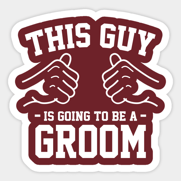 This guy is going to be a groom Sticker by Lazarino